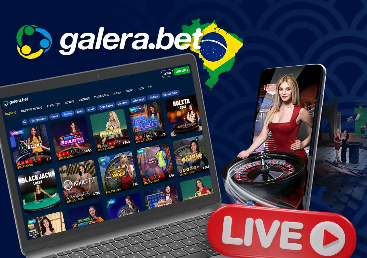 Jogue seus jogos de mesa favoritos ao vivo com dealers reais